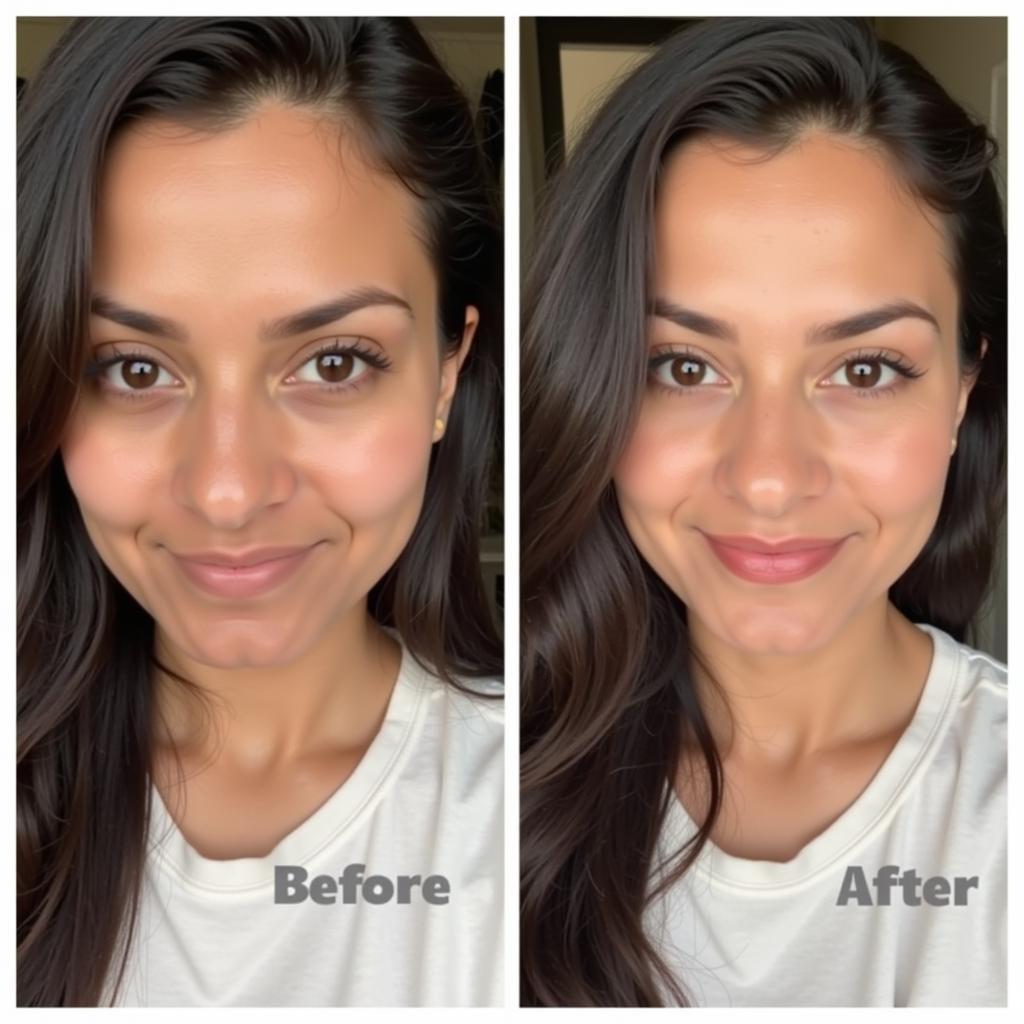 Pixi Glow Tonic Before and After Results on Pakistani Skin