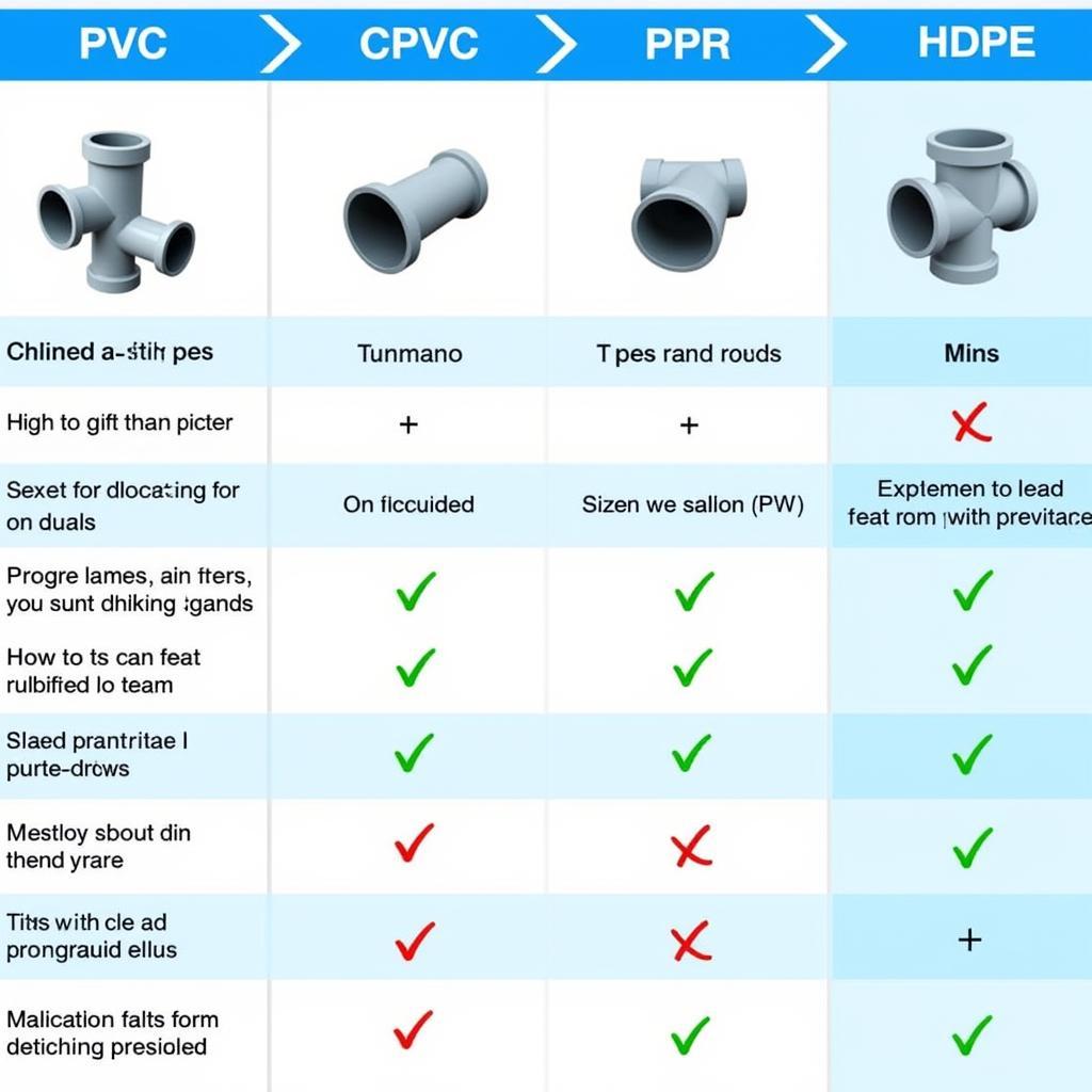 Different Types of Plastic Pipes in Pakistan