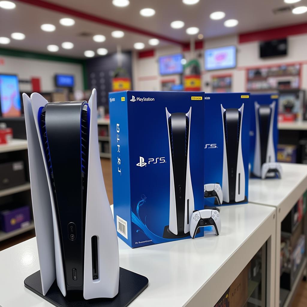 PS5 Display in Pakistani Retail Stores