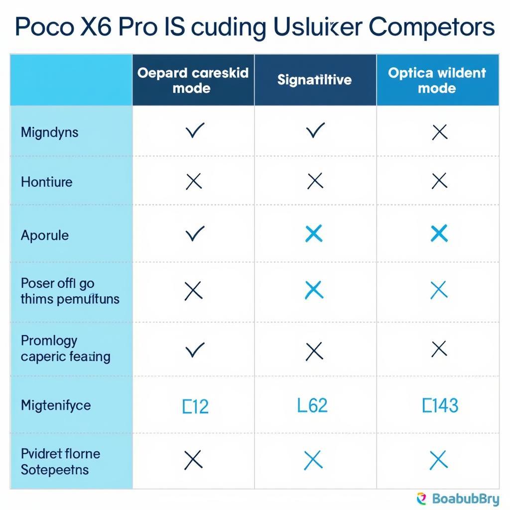 Poco X6 Pro Camera Comparison with Competitors