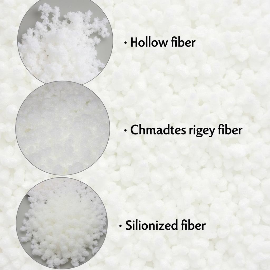 Different Polyester Razai Filling Types