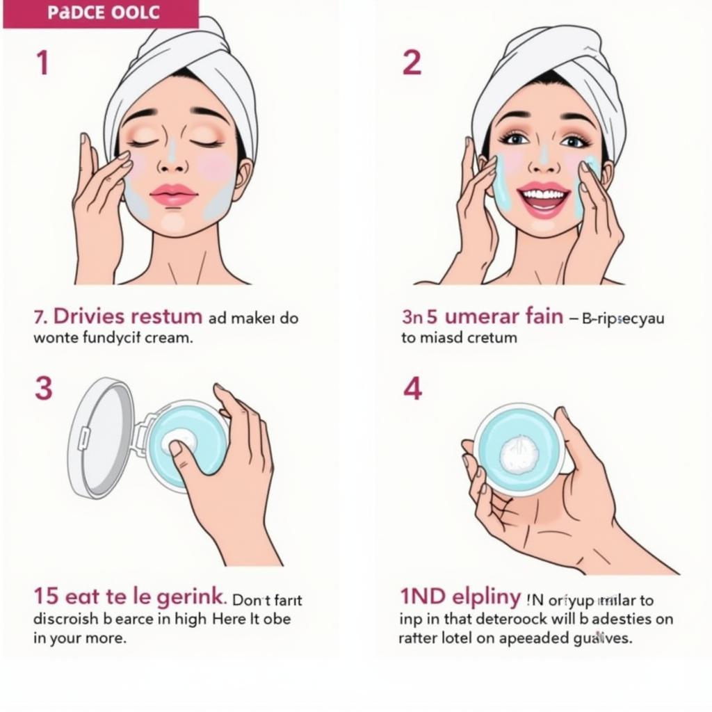 Ponds Cold Cream Application Techniques