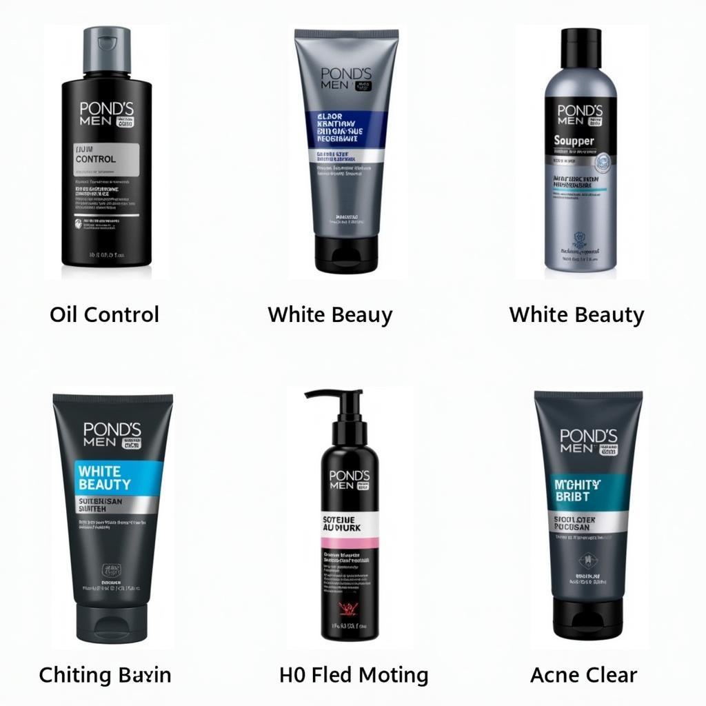 Ponds Men Face Wash Variety