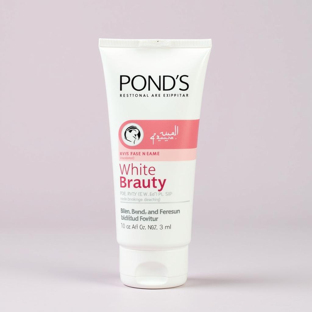 Ponds White Beauty Face Wash Packaging in Pakistan