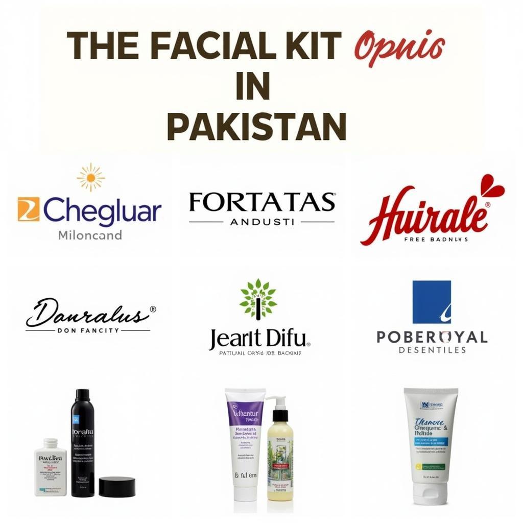 Popular Facial Kit Brands in Pakistan