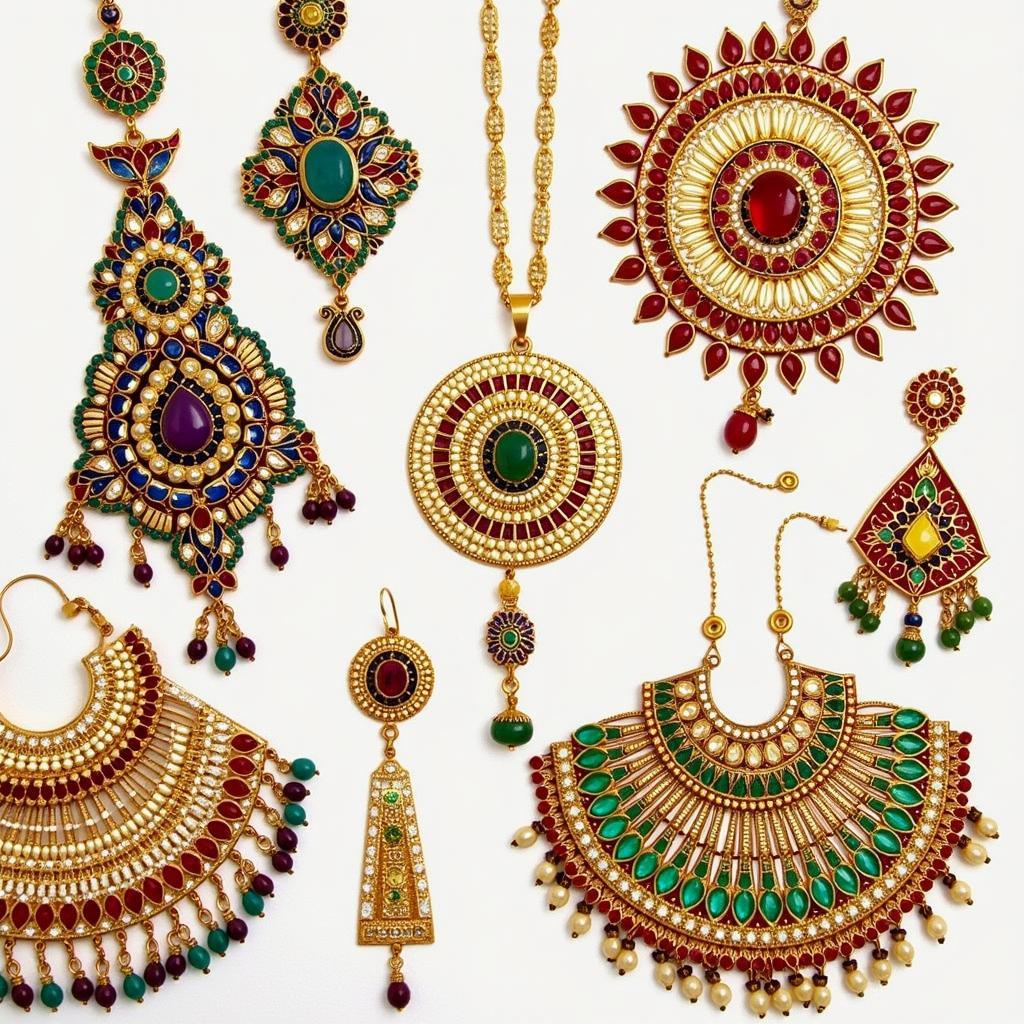 Popular Indian Jewellery Styles in Pakistan - Kundan, Polki, Jadau