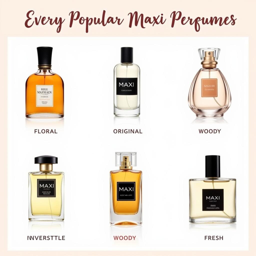 Popular Maxi Perfume Scents in Pakistan