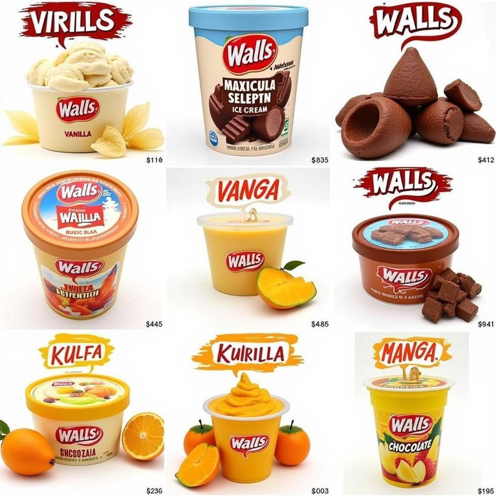 Popular Walls Ice Cream Flavors in Pakistan