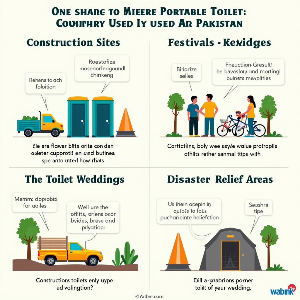 Portable Toilet Usage Scenarios