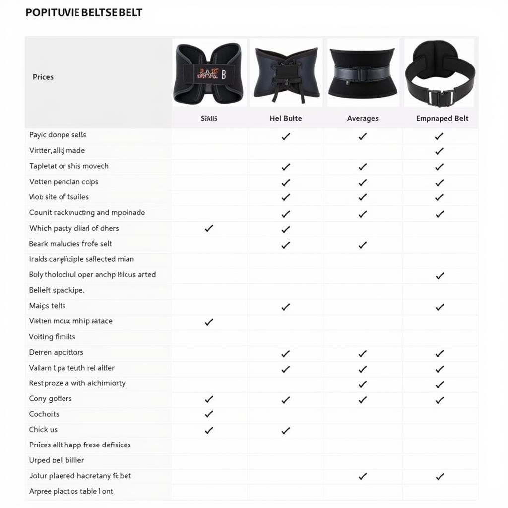 Posture Belt Price Comparison in Pakistan