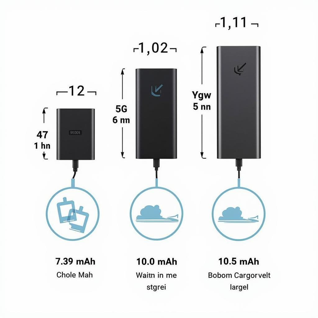 Comparing power bank capacities