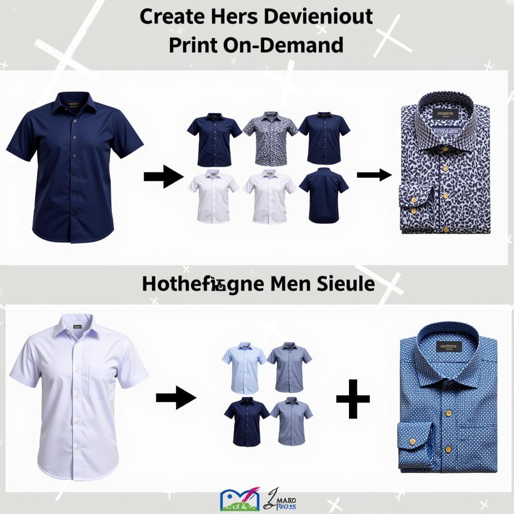 Print-on-Demand Men's Shirts in Pakistan