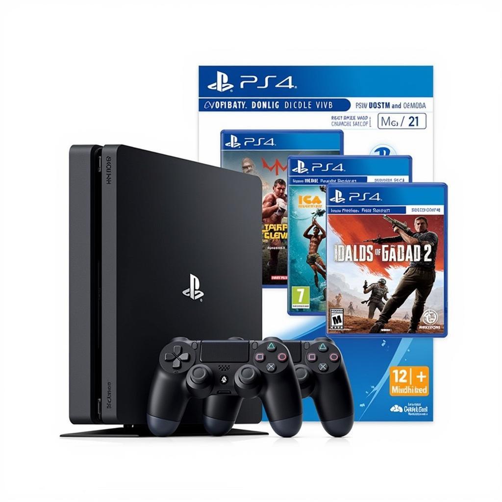 PS4 Slim 500GB with Controller Bundle