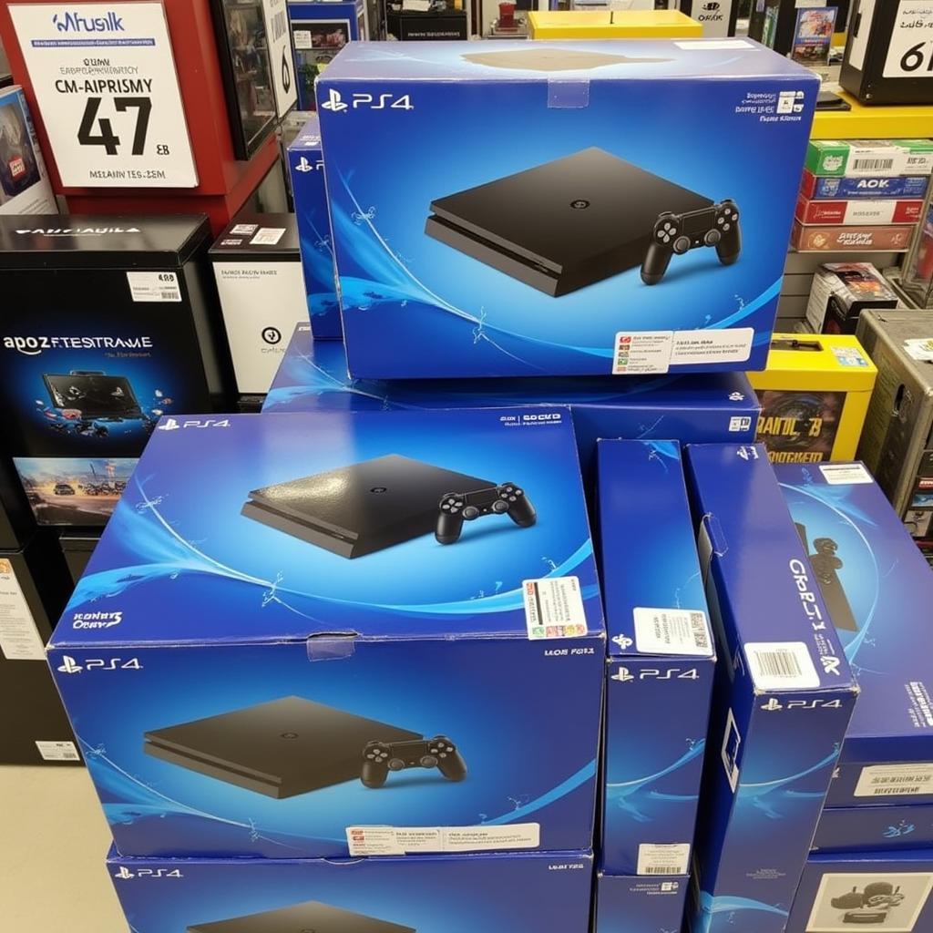 PS4 Slim 500GB Retail Display