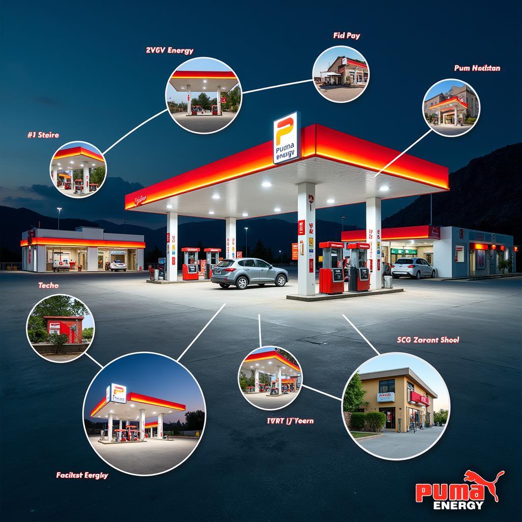 Puma Energy Fuel Stations in Pakistan