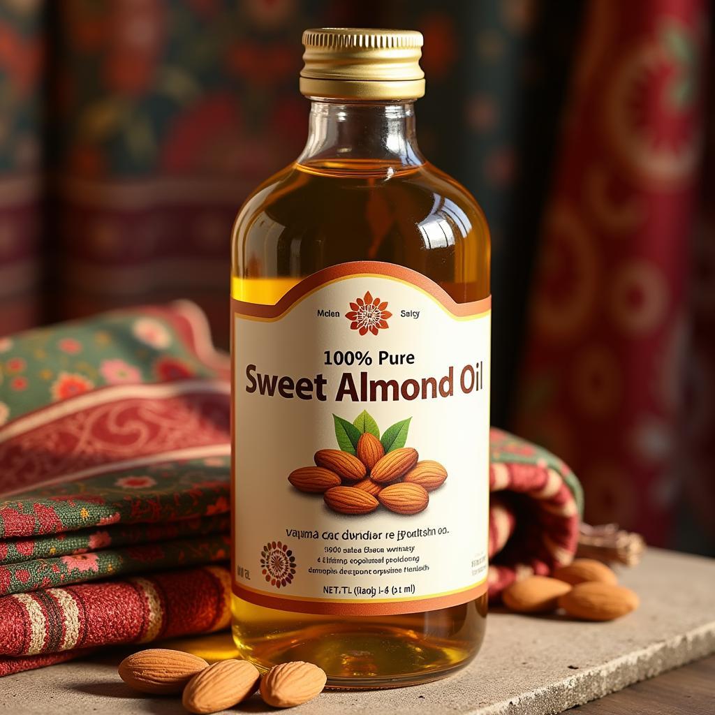 Pure Almond Oil Bottle in Pakistan