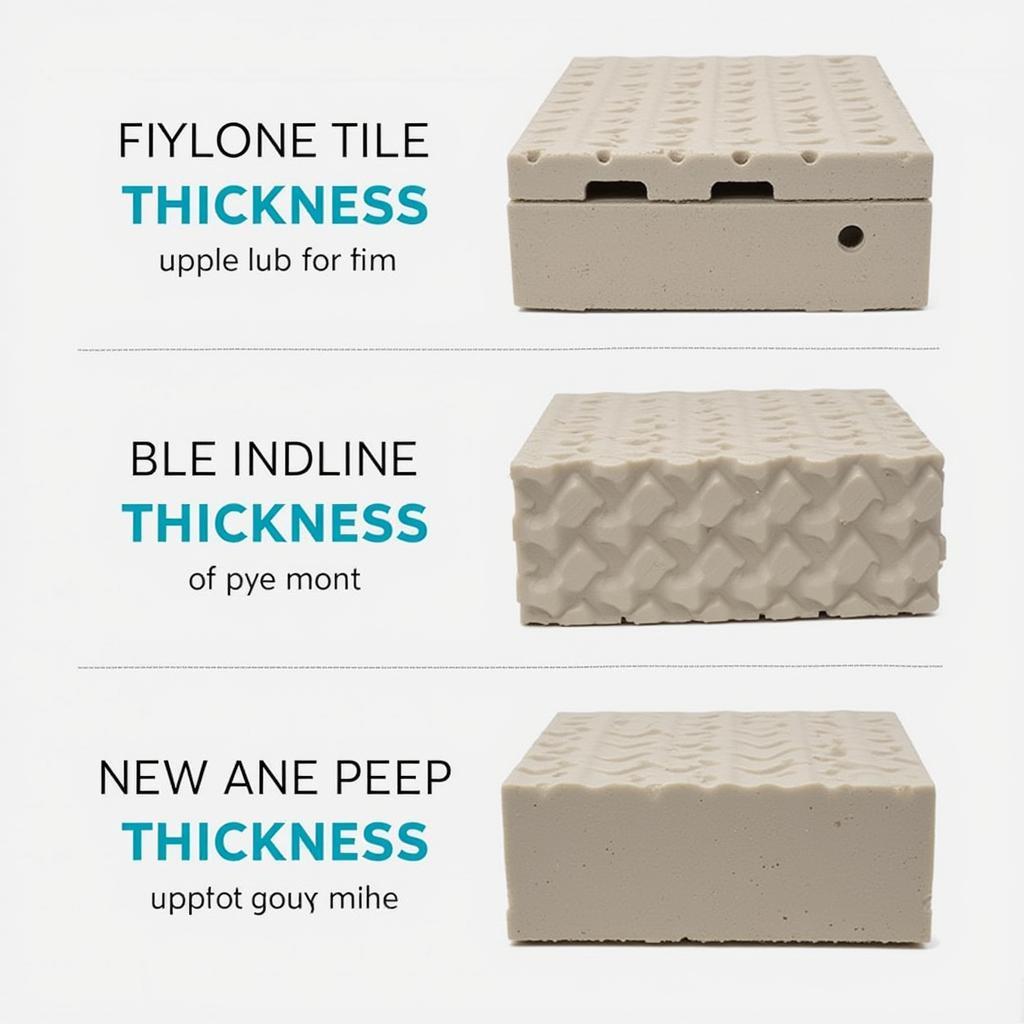 PVC Floor Tiles Thickness Comparison