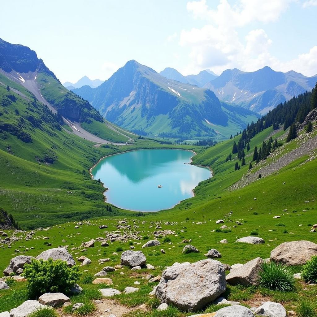 Trekking to Ratti Gali Lake in Neelum Valley