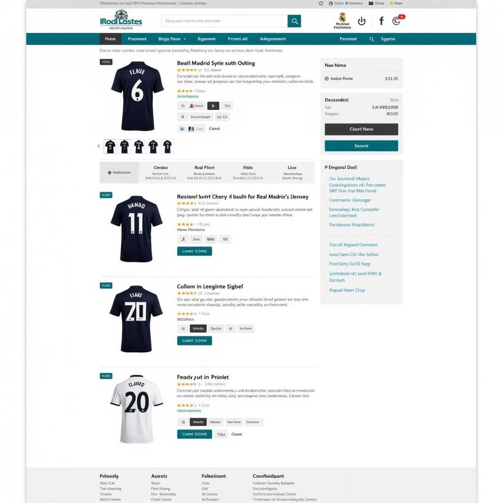 Shopping for Real Madrid Shirts Online in Pakistan