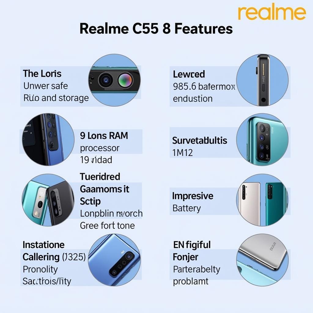 Realme C55 8GB 256GB Key Features