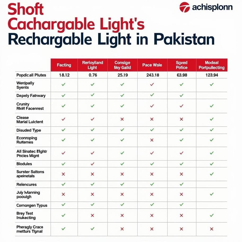 Rechargeable Light Price Ranges in Pakistan