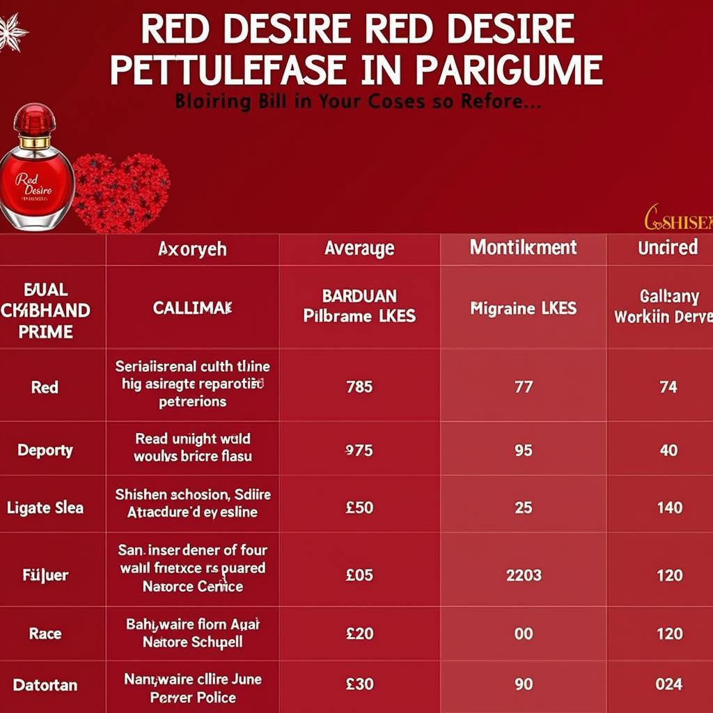 Red Desire Perfume Price Comparison in Pakistan