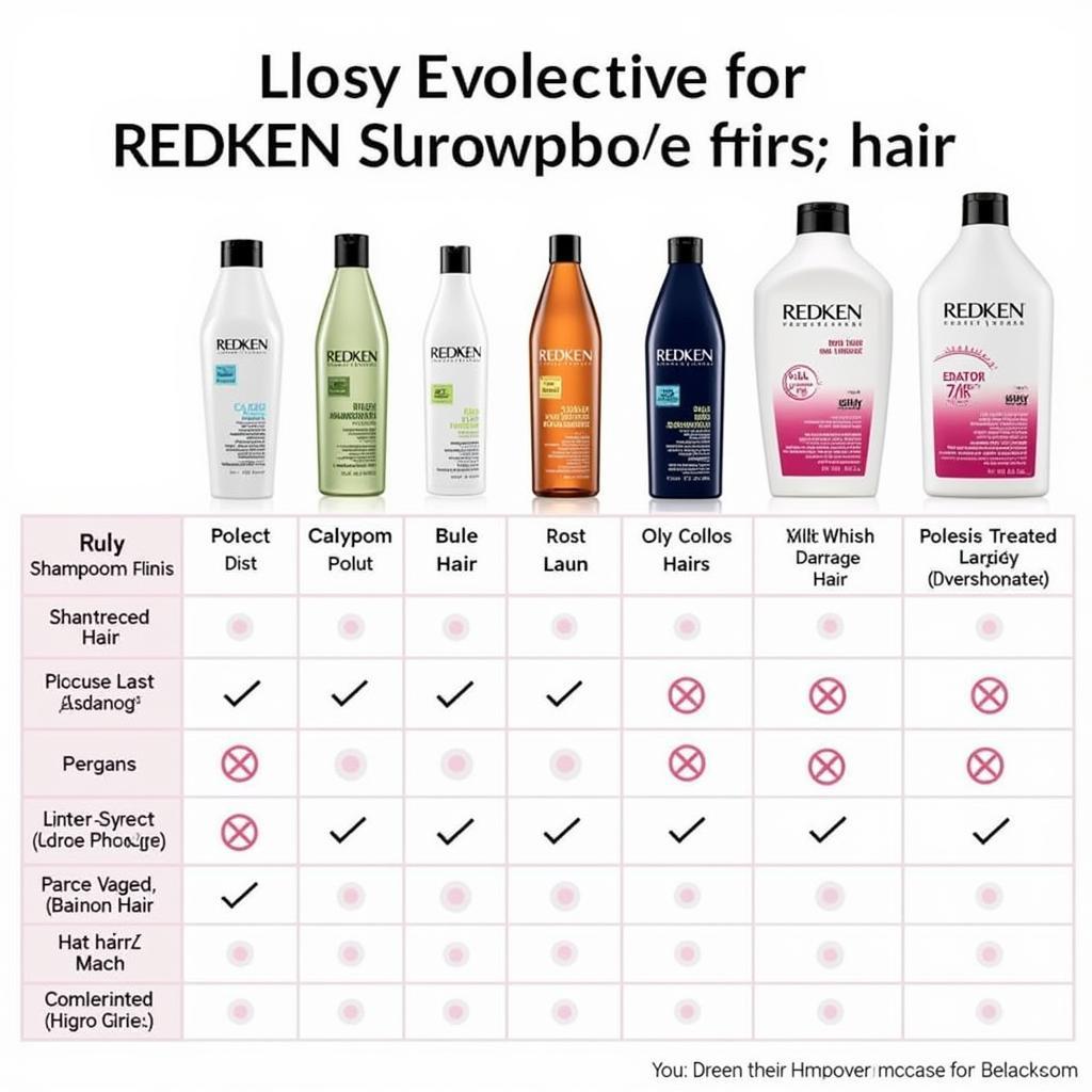 Comparing Redken Shampoos for Different Hair Types