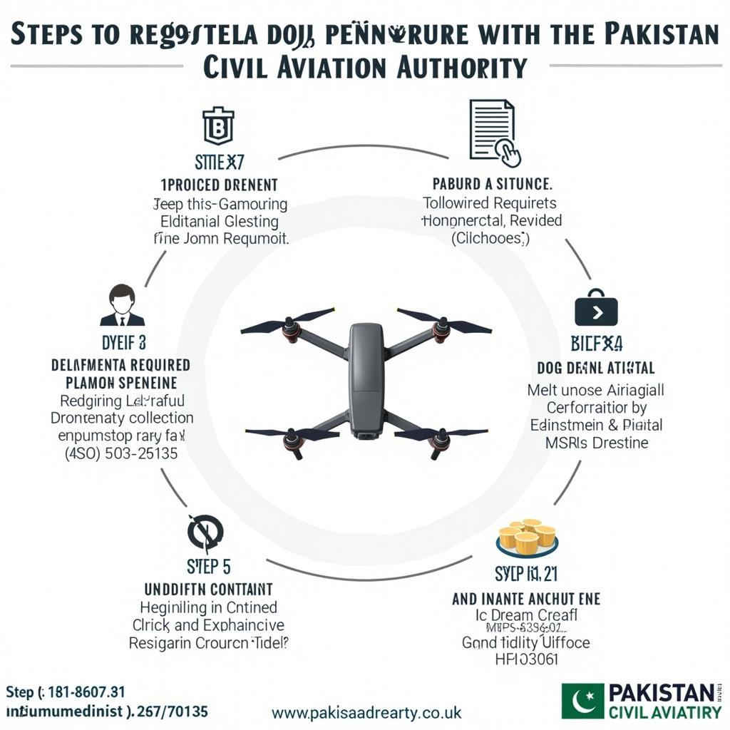 Steps to register a DJI drone with the PCAA in Pakistan