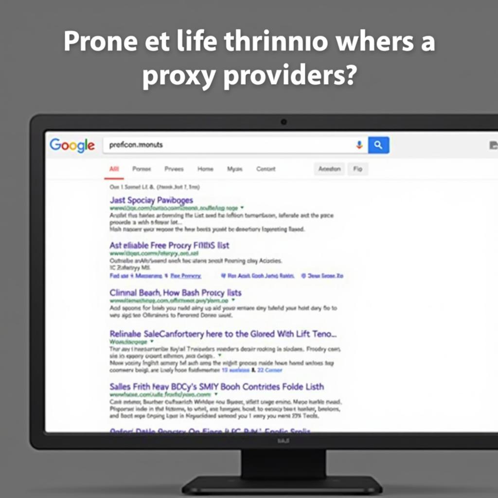 Reliable Free Proxy Search