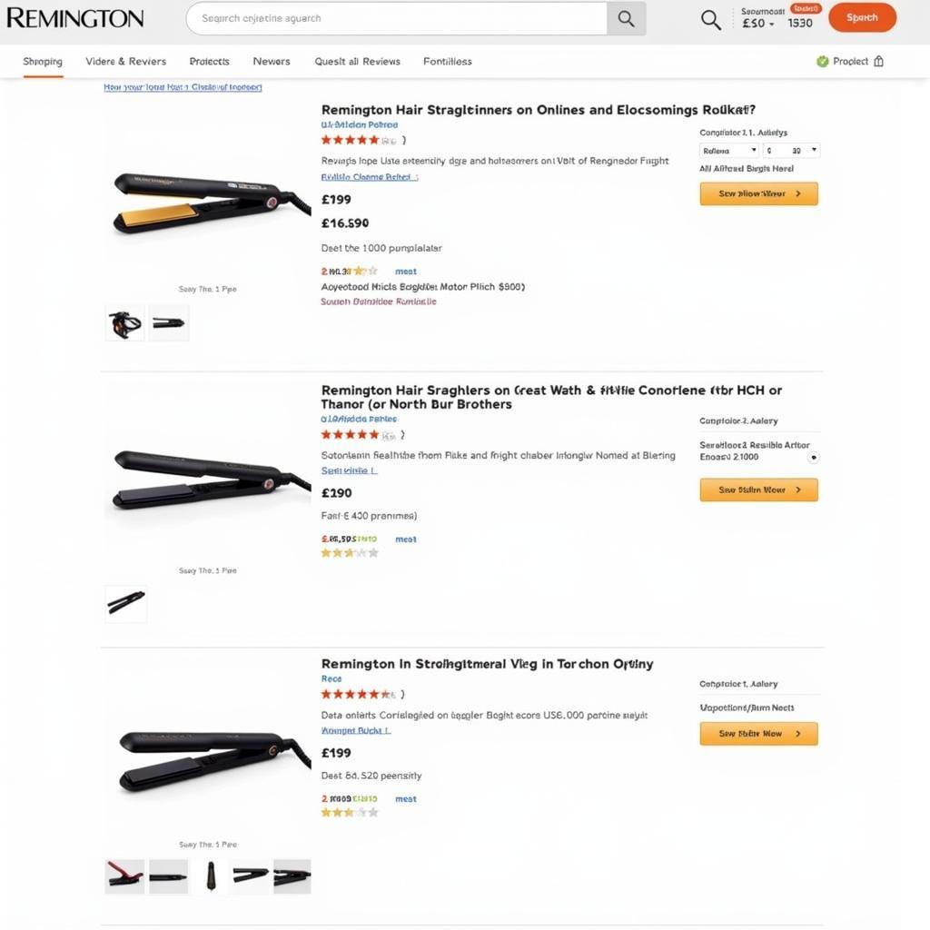 Remington Straightener Online Shopping in Pakistan