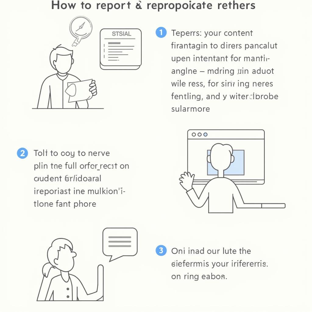 How to report inappropriate content online