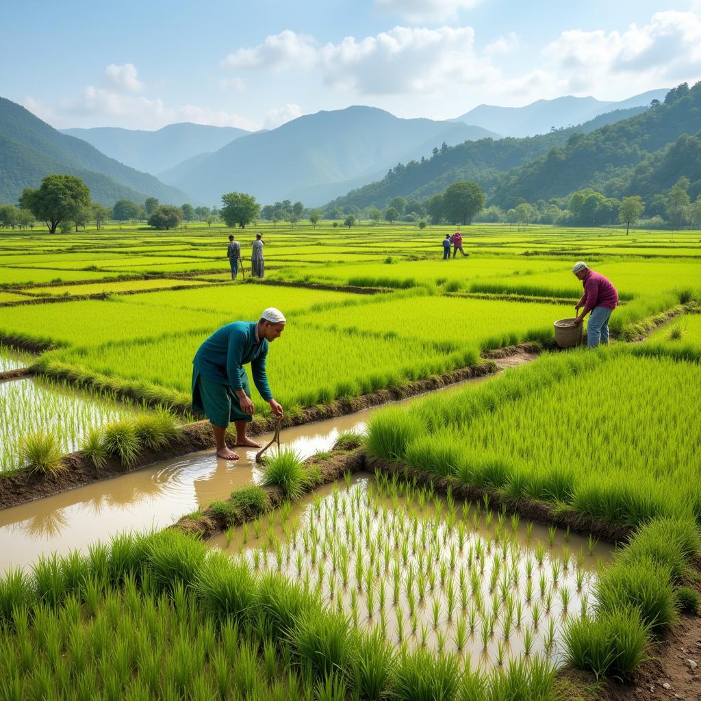 Rice Farming in Pakistan