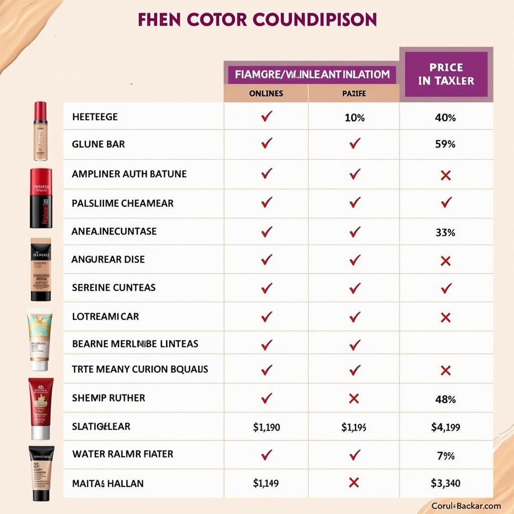 Rimmel Foundation Price Comparison in Pakistan