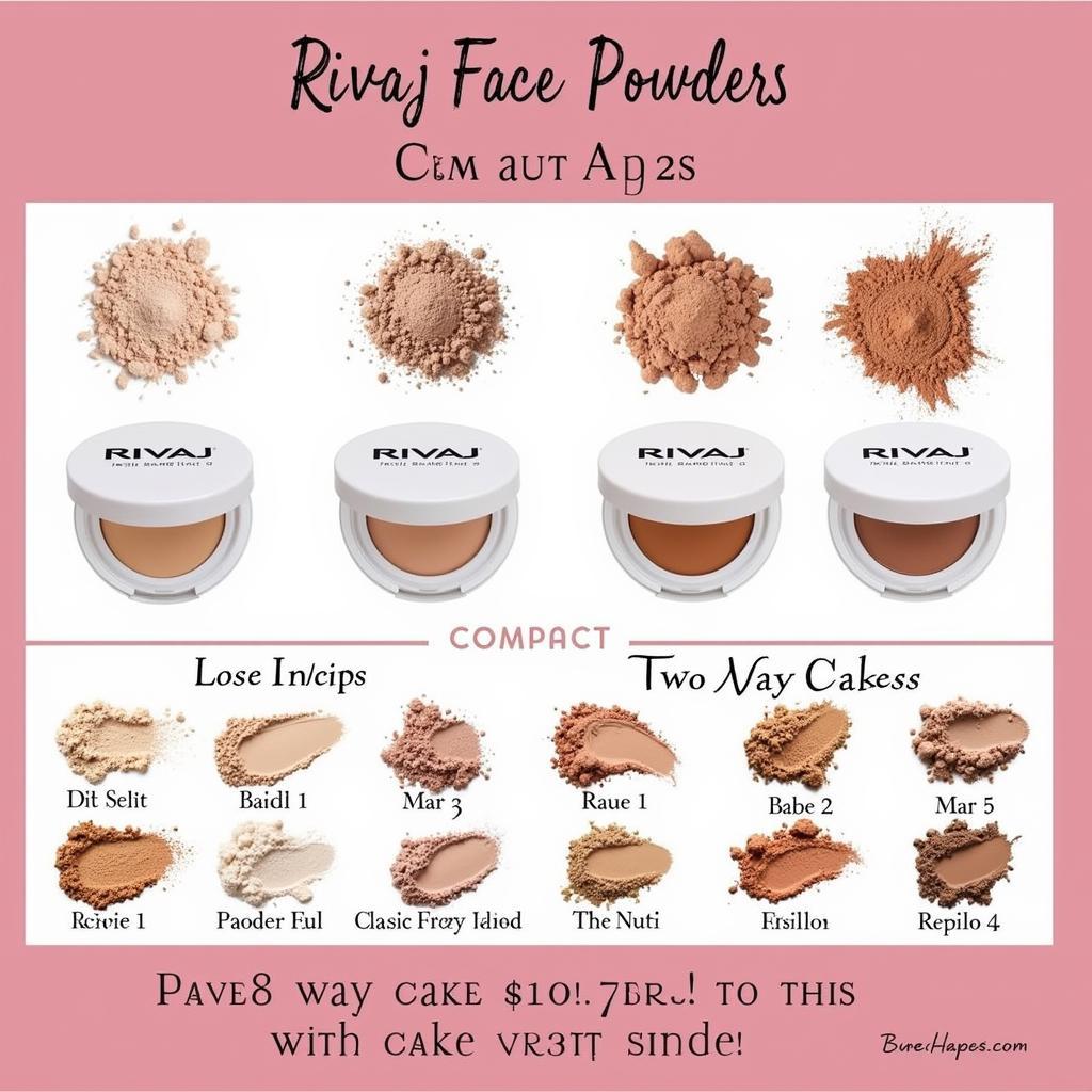 Rivaj Face Powder Variety