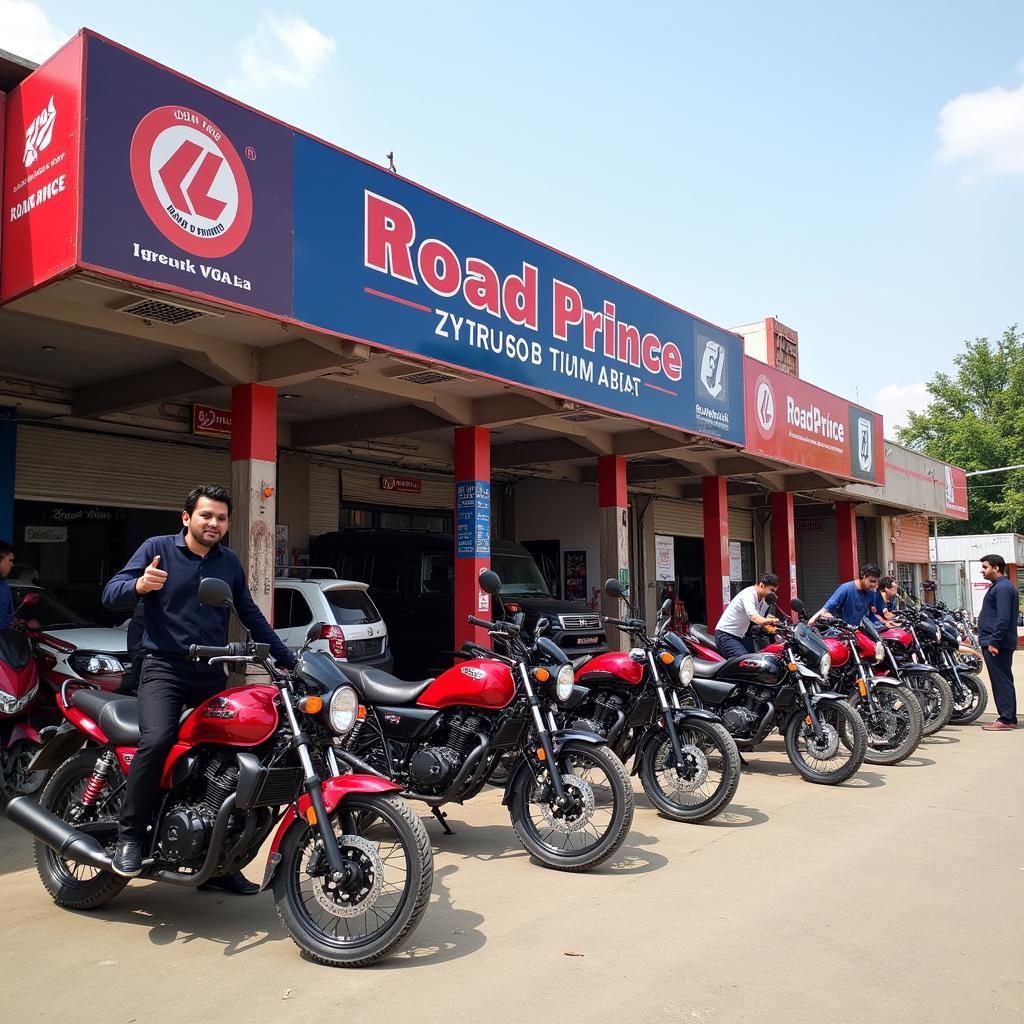 Road Prince 100cc Dealership in Pakistan