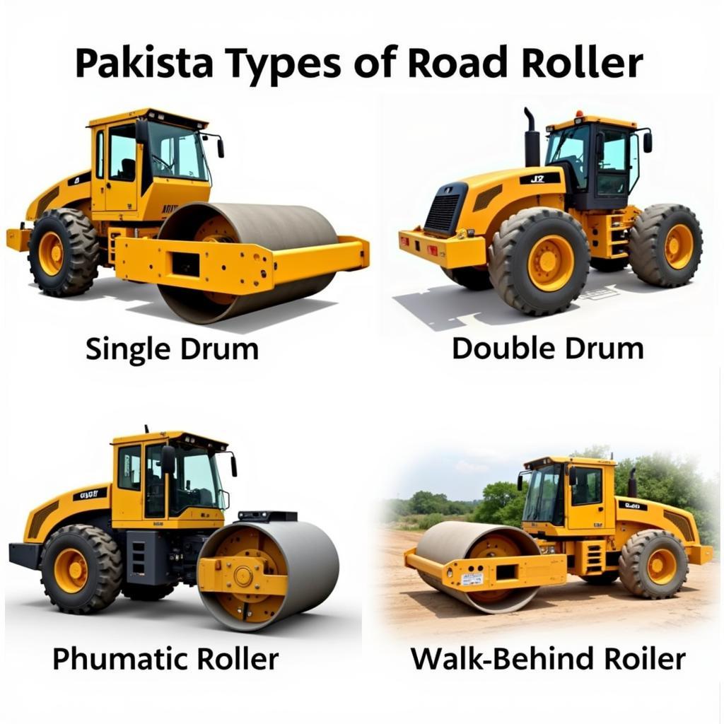 Road Roller Types Available in Pakistan