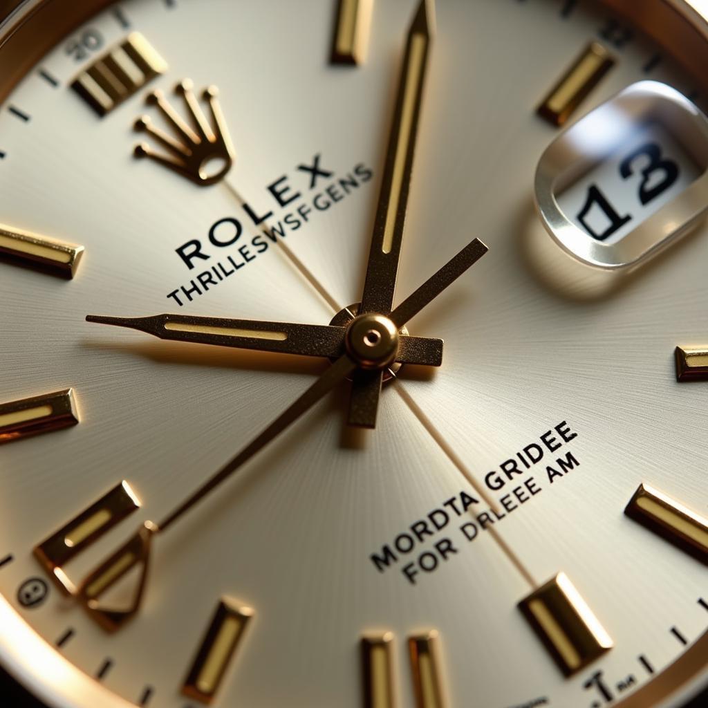 Rolex Datejust 41 Close-up Dial