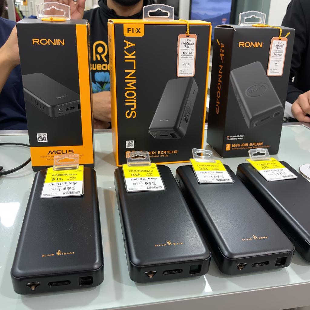 Ronin power bank in Pakistani market