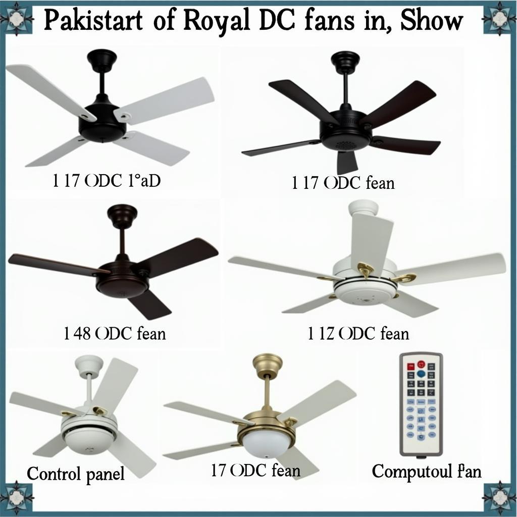 Royal DC Fan Models Available in Pakistan