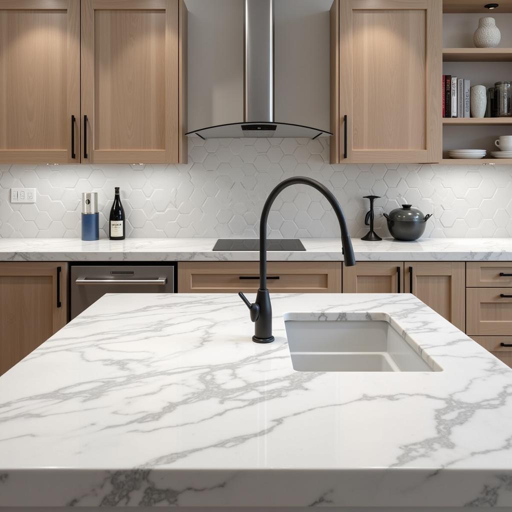 Royal Fancy Marble Kitchen Countertop