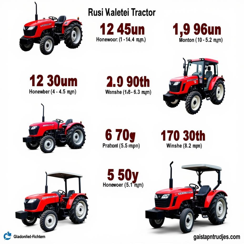 Rusi Tractor Models Available in Pakistan