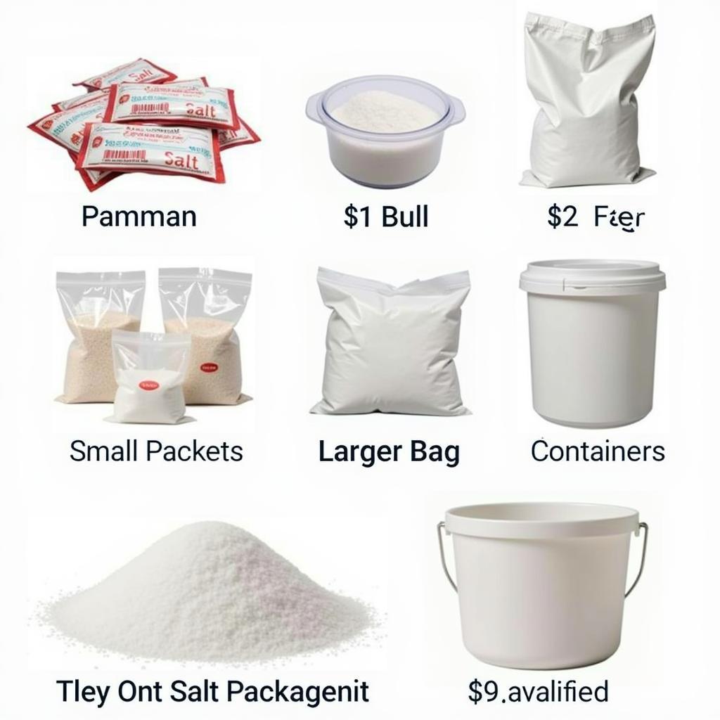 Different Salt Packaging Options in Pakistan