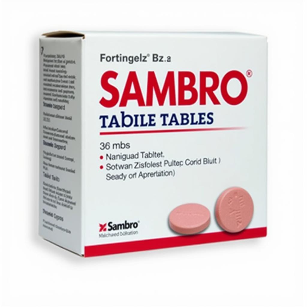 Sambro tablet packaging in Pakistan