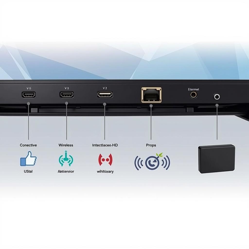 Samsung 50 Inch LED TV Connectivity Options