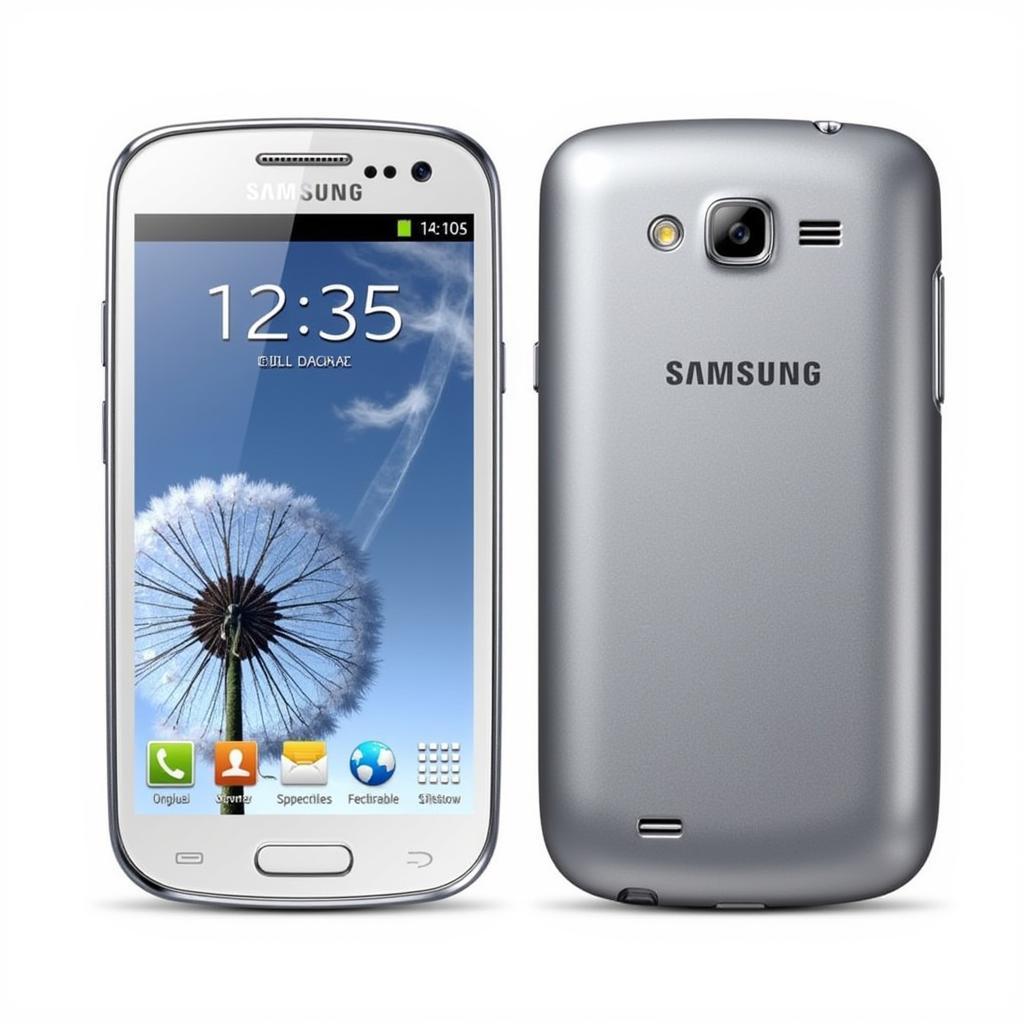 Samsung Galaxy Ace 2 (GT-S6802) Front and Back View