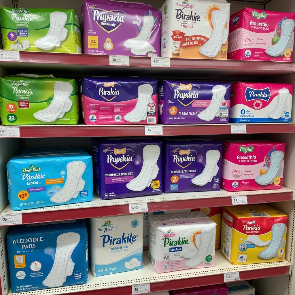 Variety of Sanitary Pads Available in Pakistan