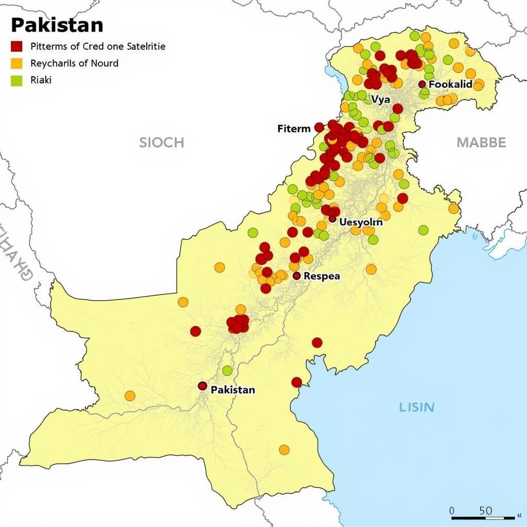 Satellite Internet Coverage Map of Pakistan