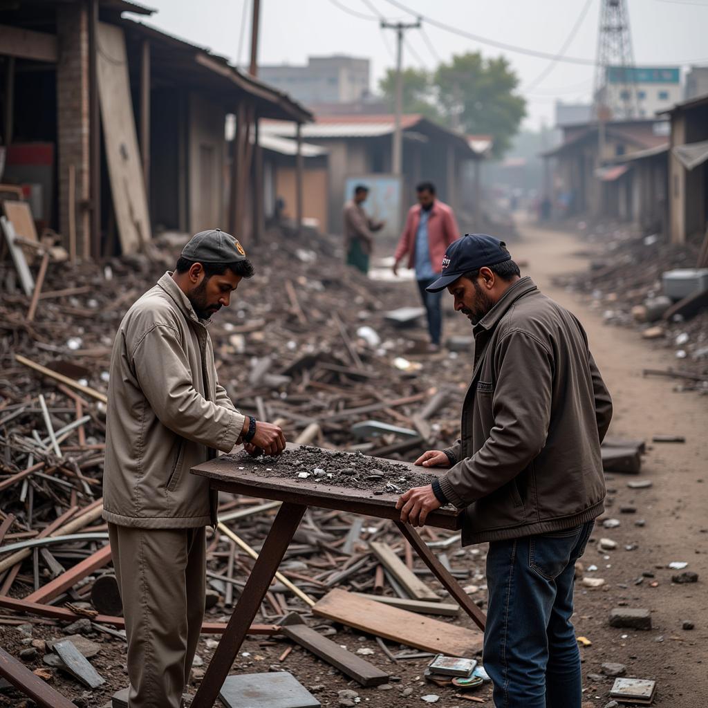 Scrap Iron Trading in Pakistan