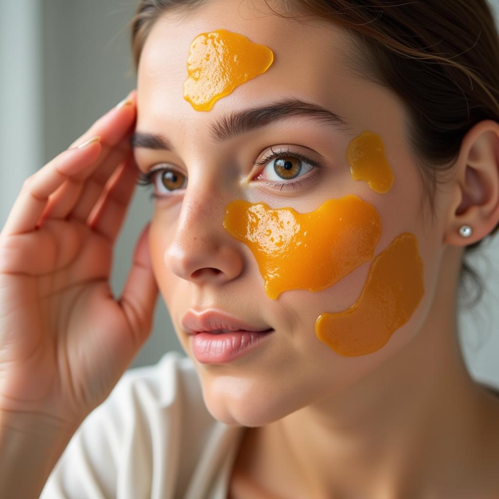 Applying sea buckthorn oil for skincare in Pakistan