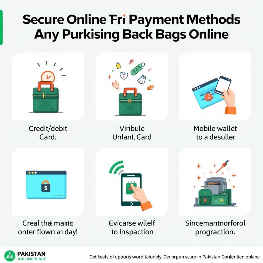 Secure Online Payment Methods for Back Bags in Pakistan